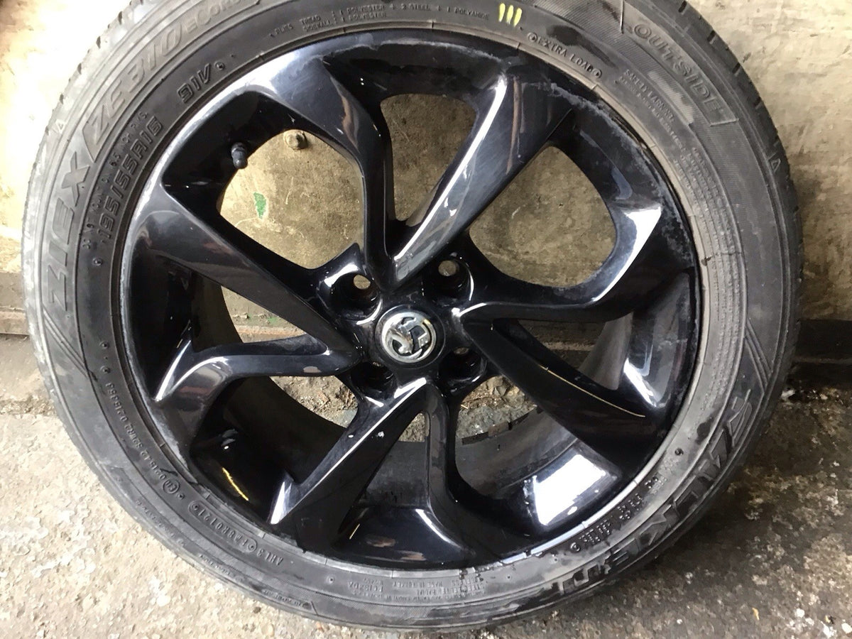 VAUXHALL CORSA D ALLOY WHEEL 16''  WITH TYRE 195X55X16 2006 20143