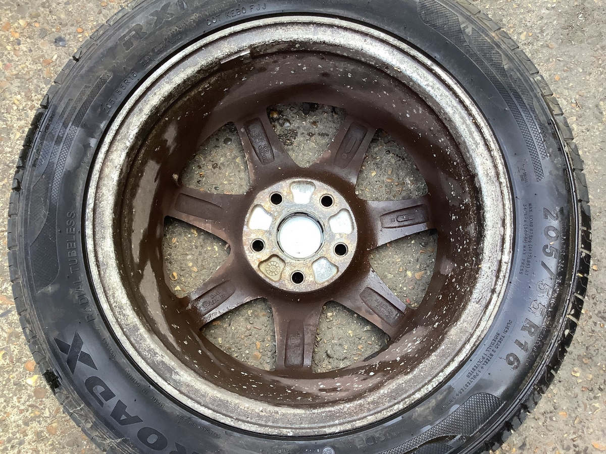 HONDA ACCORD MK7 ALLOY WHEEL 16'' TYRE 205X55X16 2003 200810