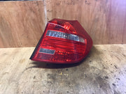 BMW 1 SERIES DRIVER'S SIDE O/S REAR LIGHT 2007 20120