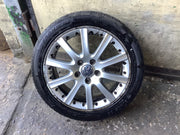 VOLKSWAGEN GOLF MK5 ALLOY WHEEL 17" 1K0601025K WITH TYRE 225X45X17 2002 20080