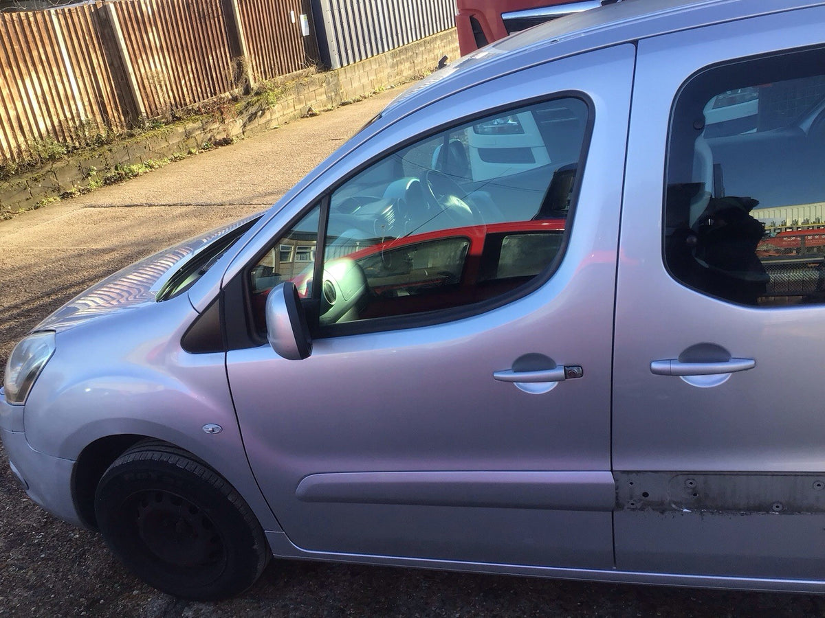 CITROEN BERLINGO MULTISPACE PASSENGER SIDE N/S DOOR EZR ALUMINIUM GREY 2009 20154