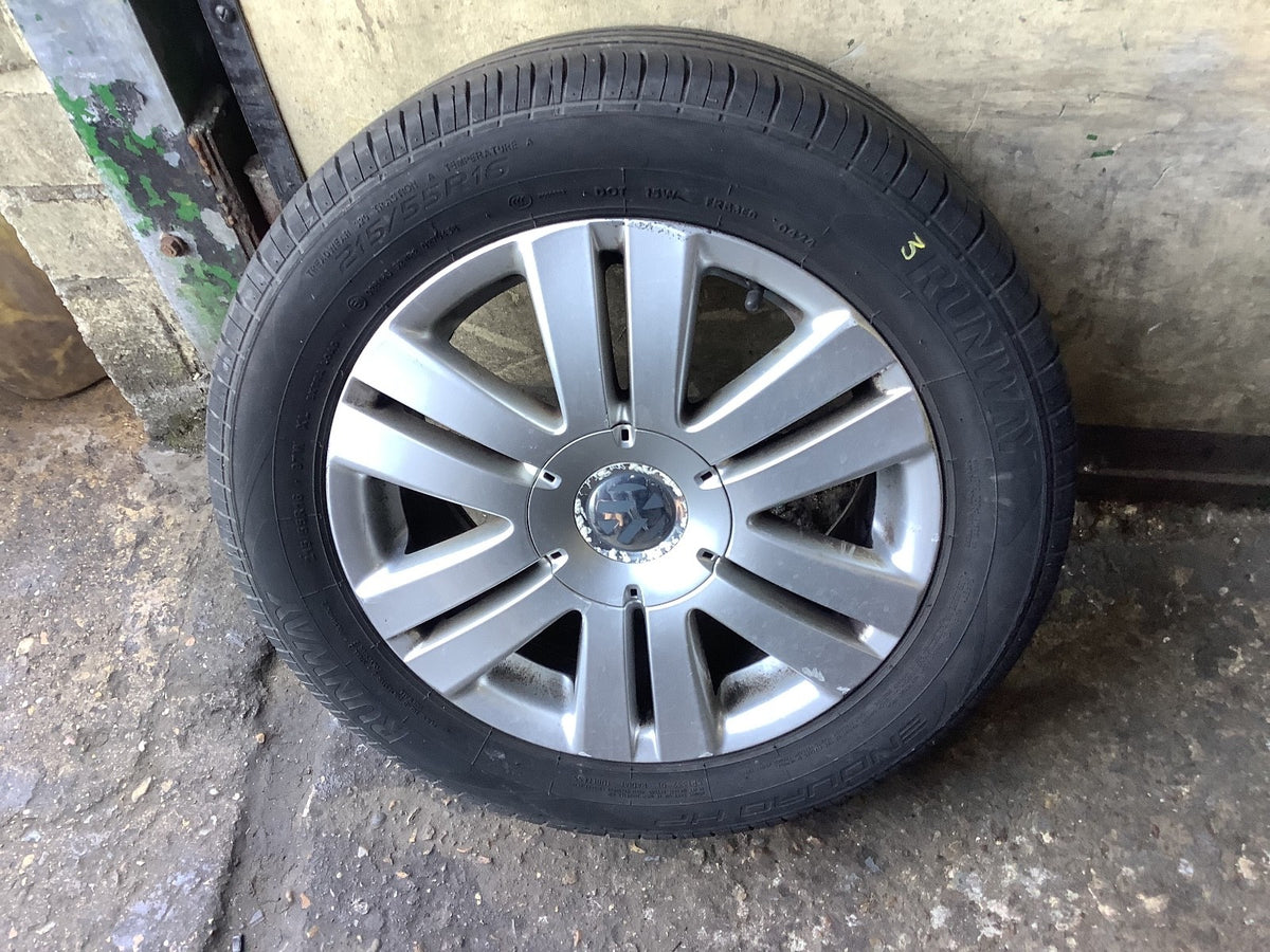 VOLKSWAGEN EOS ALLOY WHEEL 16" 3G0601025AF WITH TYRE 215X55X16 2007 20142