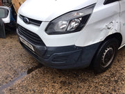 FORD TRANSIT CUSTOM FRONT BUMPER WHITE 2013 20185