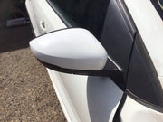 VOLKSWAGEN POLO 6R DRIVERS'S SIDE MIRROR CANDY WHITE LB9A  2009 20171