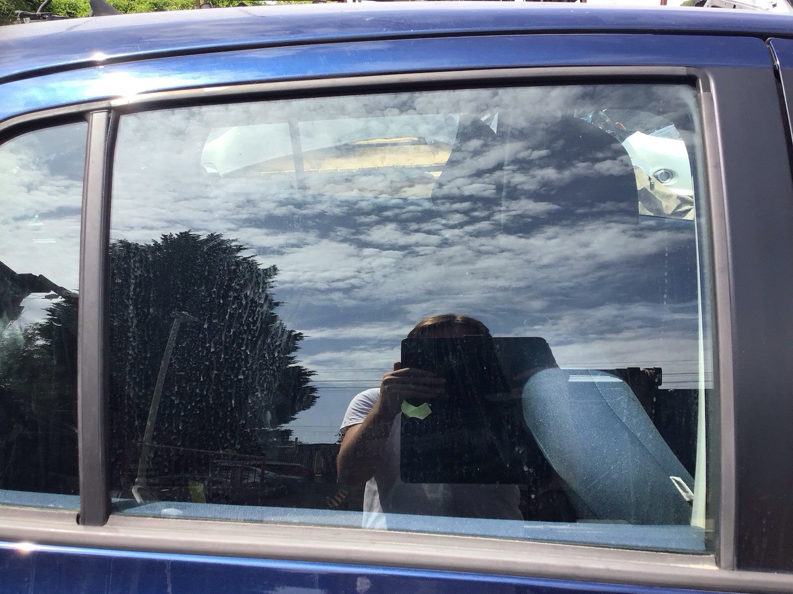 TOYOTA YARIS MK2 DRIVERS SIDE REAR DOOR WINDOW GLASS 5 DOOR 2005 20110