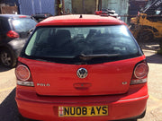 VOLKSWAGEN POLO 9N3 TAILGATE FLASH RED LP3G 2005 20080