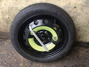 VOLKSWAGEN GOLF MK7 SPARE WHEEL 16'' STEEL RIM TYRE 125X70X16 2160927 2009 20203