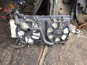 HONDA JAZZ MK2 1.4 PETROL AUTOMATIC RADIATOR PACK  FAN COWLING 2001 20081