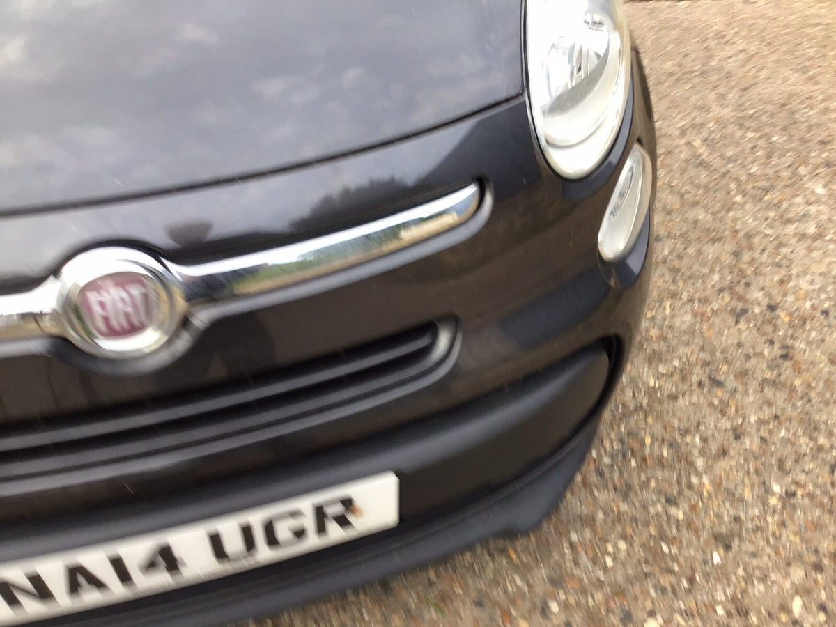 FIAT 500L FRONT BUMPER IN GREY METALLIC PAINT CODE 609/B COMPLETE 2013 20186