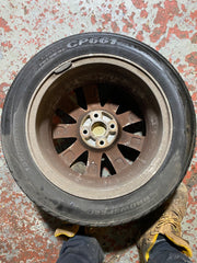 HONDA  JAZZ MK2  ALLOY WHEEL 15'' TYRE 185X55X15 2002 20088