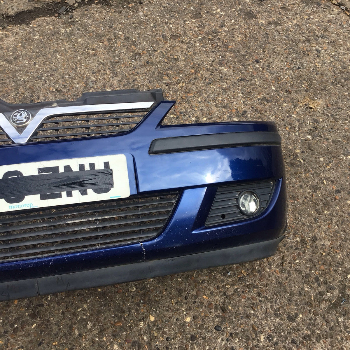 CORSA C FRONT BUMPER ULTRABLAU METALLIC Z21B  2001 20069