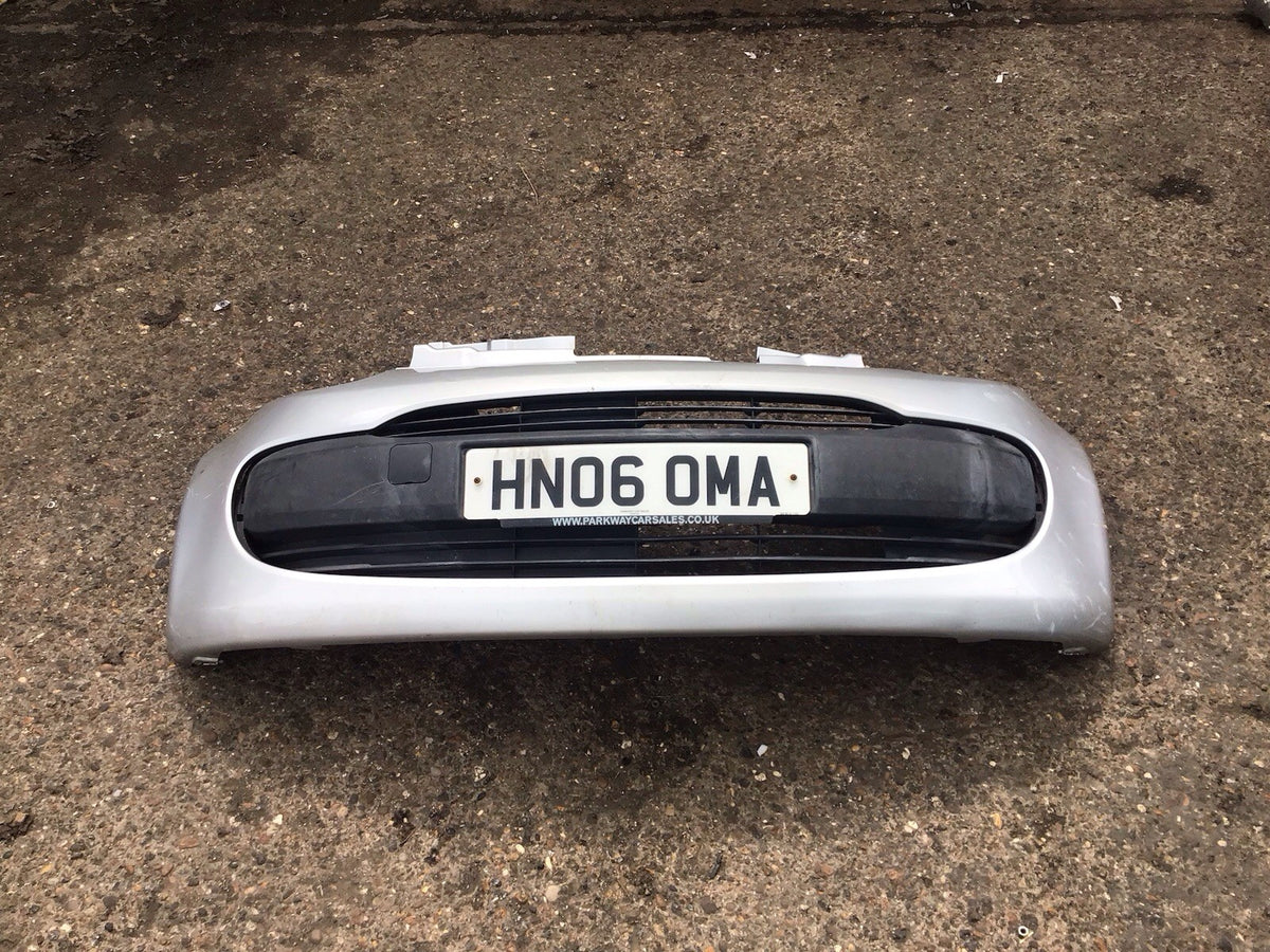 PEUGEOT 107 CITROEN C1 FRONT BUMPER  SILVER METALLIC KTB  2005 20110