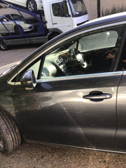 CITROEN DS4 PASSENGER'S SIDE N/S/F FRONT DOOR SHARK GREY METALLIC KTP 2011 20150