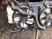 HONDA JAZZ MK2 1.4 PETROL AUTOMATIC RADIATOR PACK  FAN COWLING 2001 20082
