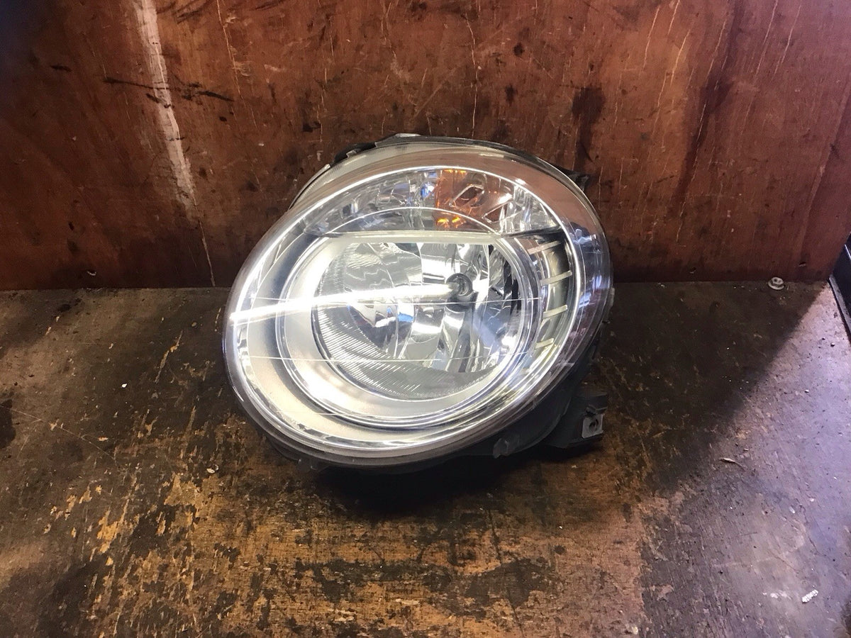 FIAT 500 PANGERES'S SIDE N/S HEADLIGHT HALOGEN 2008 20152