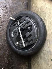 VOLKSWAGEN GOLF MK7 SPARE WHEEL 16'' STEEL RIM TYRE 125X70X16 2160927 2009 202010