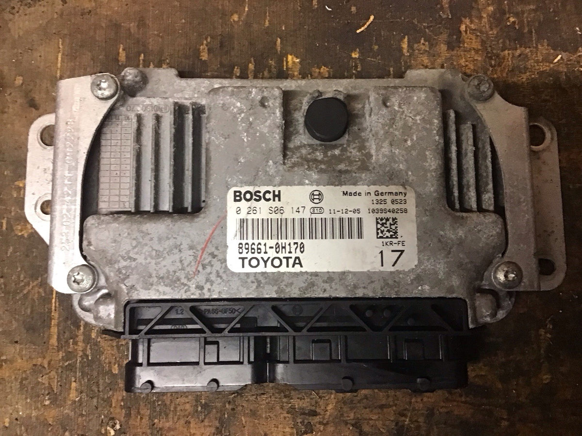 TOYOTA AYGO MK1 1.0 PETROL ENGINE CONTROL UNIT ECU 89661 0H170 1KE FE 2005 20120