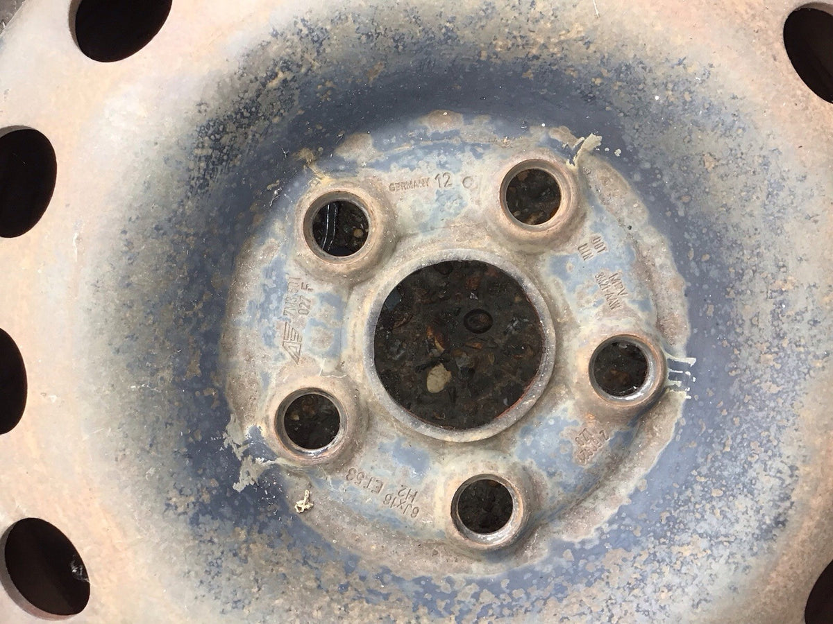 FORD GALAXY MK1 VOLKSWAGEN SHARAN SPARE WHEEL  16'' STEEL RIM 2000 20064