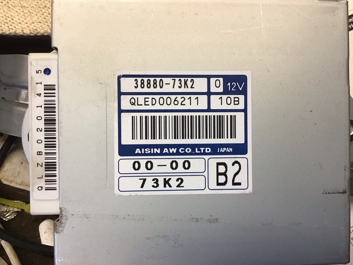 SUZUKI SWIFT SZ4 AUTOMATIC GEARBOX ECU 38880 73K2 QLED006211 2010 20170