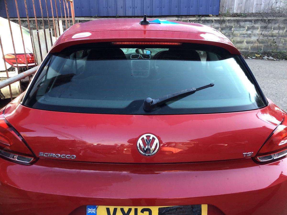 VOLKSWAGEN SCIROCCO TAILGATE RED PAINT CODE LA3H 2009 20173