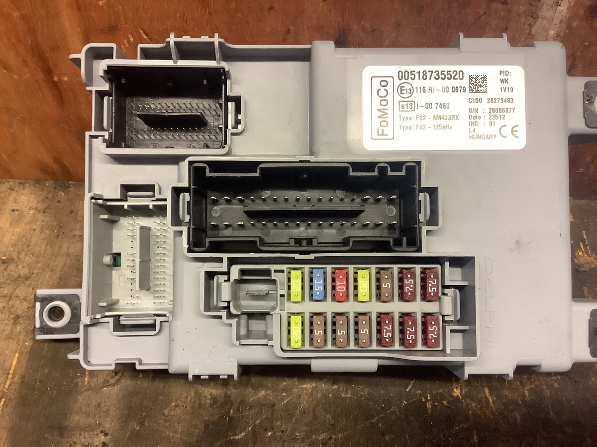 FORD KA MK2 1.2 PETROL ECU KIT IAW 5SF9.AC D419 2008 201513