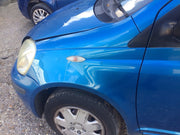 TOYOTA YARIS MK1 PASSENGER'S SIDE N/S WING PANEL SURF BLUE 8P1 2001 20063
