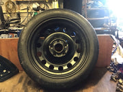VOLKSWAGEN GOLF MK7 SPARE WHEEL 16'' STEEL RIM TYRE 125X70X16 2160927 2009 20205