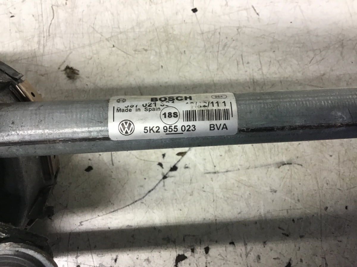 VOLKSWAGEN GOLF MK6 WIPER MOTOR LINKAGE 5K2955023 BVA 2009 20122