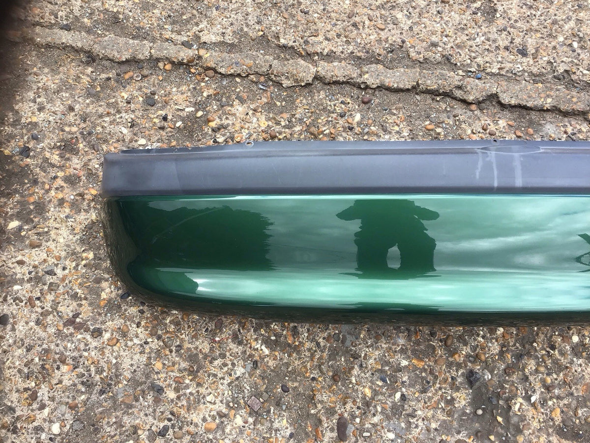 VAUXHALL CORSA B REAR BUMPER GREEN METALLIC Z377 5 DOOR 1993 20004