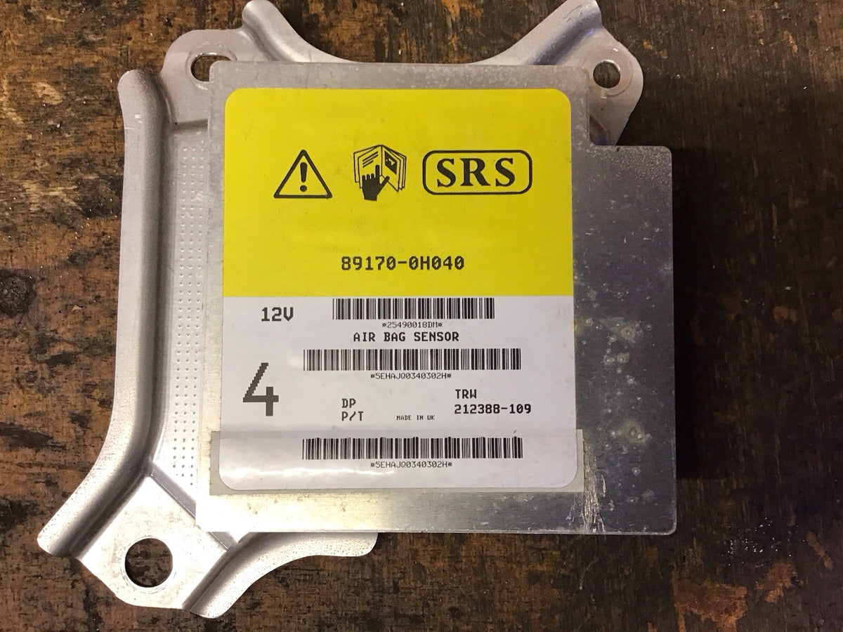 TOYOTA AYGO MK1 PEUGEOT 107 AIR BAG MODULE SENSOR ECU 89170 0H040 2005 20142
