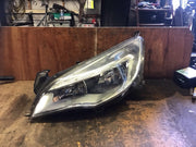 VAUXHALL ASTRA J PASSENGERS SIDE HEADLIGHT SILVER INSERT 1LG010011 03 2009 20120