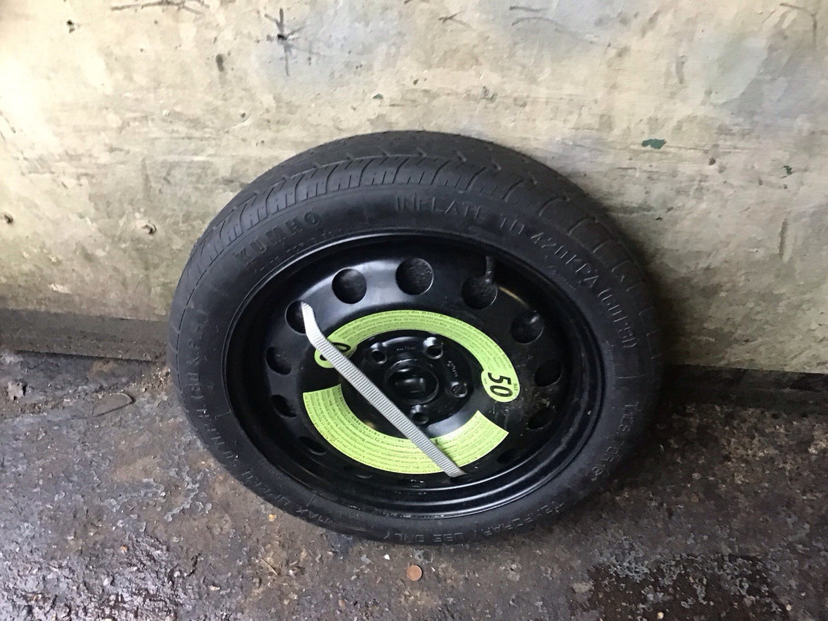 VOLKSWAGEN GOLF MK7 SPARE WHEEL 16'' STEEL RIM TYRE 125X70X16 2160927 2009 20201