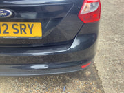 FORD FOCUS MK3 REAR BUMPER PANTHER BLACK  METALLIC HATCHBACK 2011 20188