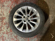 VAUXHALL CORSA E ALLOY WHEEL 16'' AND TYRE 195X55X16 13399305 2015 20190