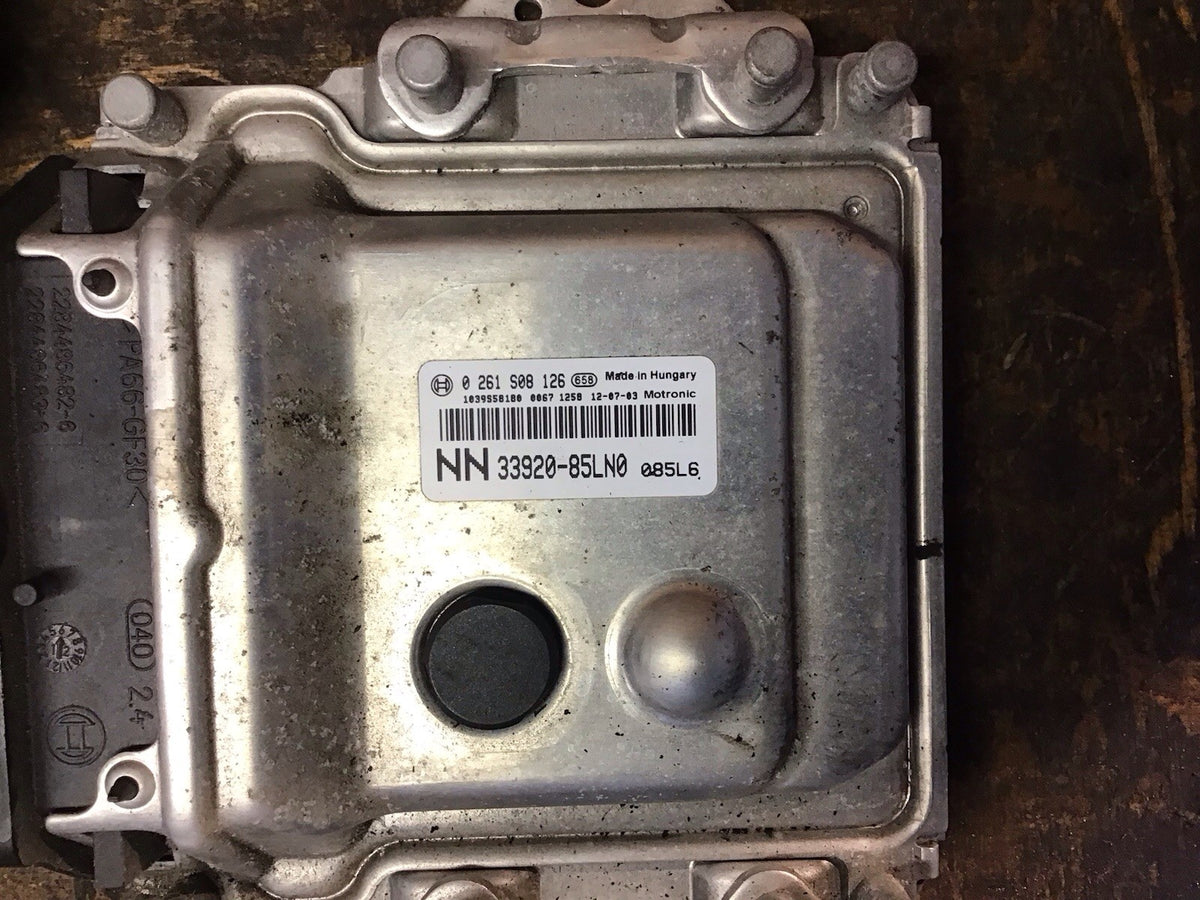 VAUXHALL AGILA 1.0L PETROL MANUAL ECU KIT 33920 85LN0 0261S08126 2010 201415