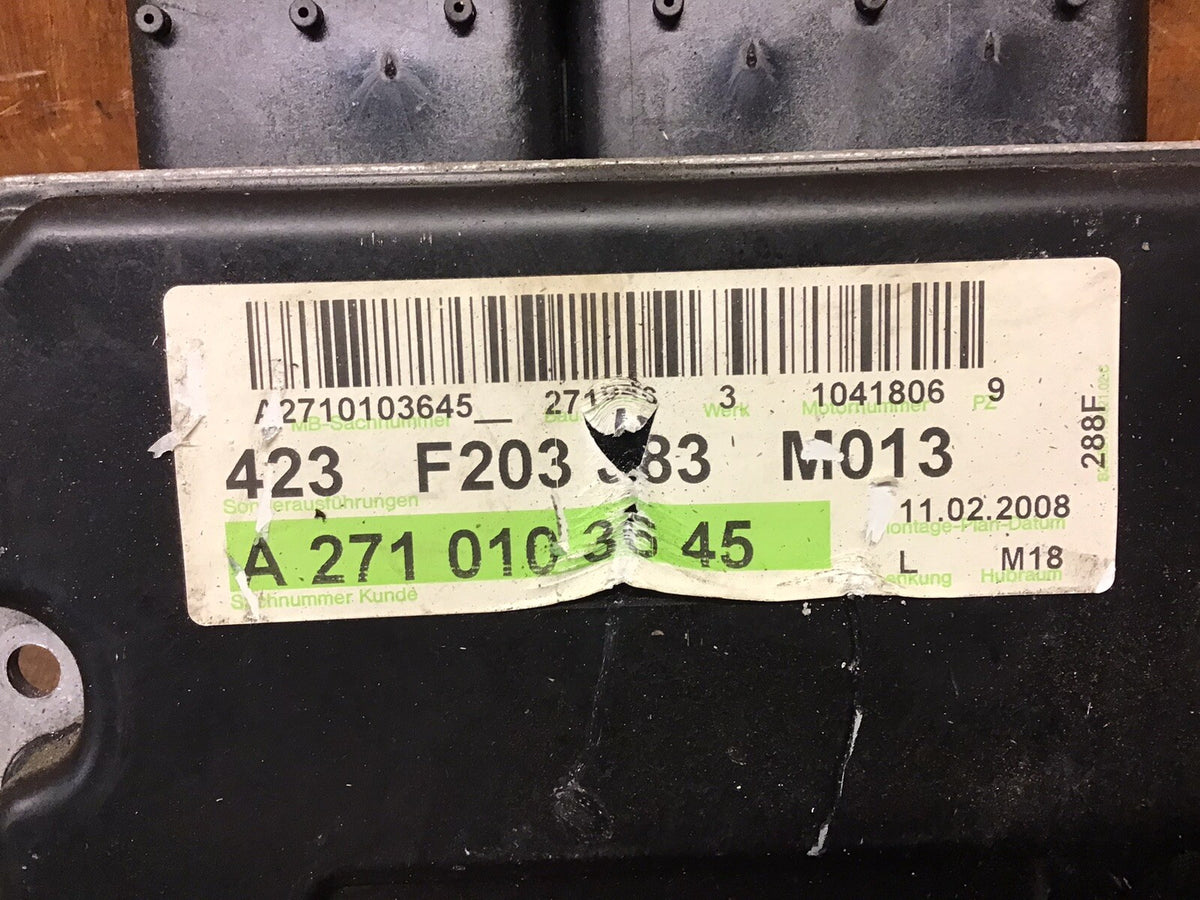 MERCEDES CLC  1.8 PETROL ENGINE CONTROL UNIT ECU A2710103645  2007 20112