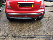 MINI COOPER R50 R53 REAR BUMPER IN CHERRY RED 2001 20060