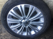 VAUXHALL CORSA ALLOY WHEEL 16'' 13298019 AND TYRE 195X55X16 2006 20142