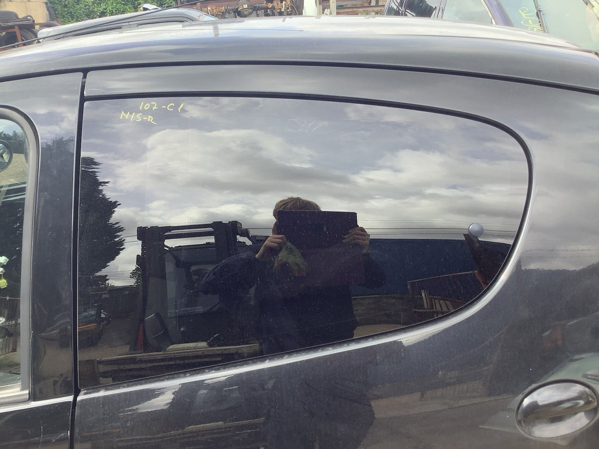 PEUGEOT 107 CITROEN C1 PASSENGER'S N/S SIDE REAR WINDOW GLASS 5 DOOR 2005 20141
