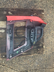 MAN TGX BUMPER CORNER LEFT HEADLIGHT SURROUND 81.41610 6751 RED 2015 20206