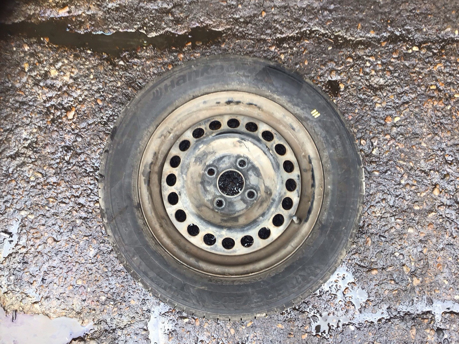 HONDA JAZZ MK2  SPARE WHEEL 14''  STEEL RIM TYRE 175X65X14  2002 20080