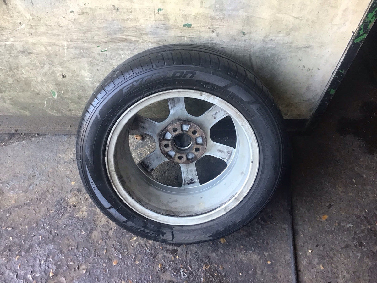 VOLKSWAGEN POLO 6R  ALLOY WHEEL 15" 6R0601025M  TYRE 195X55X15 2009 20177