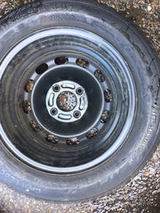 FORD FIESTA MK7 SPARE WHEEL 14'' STEEL RIM TYRE 175X65X14 2009 201710