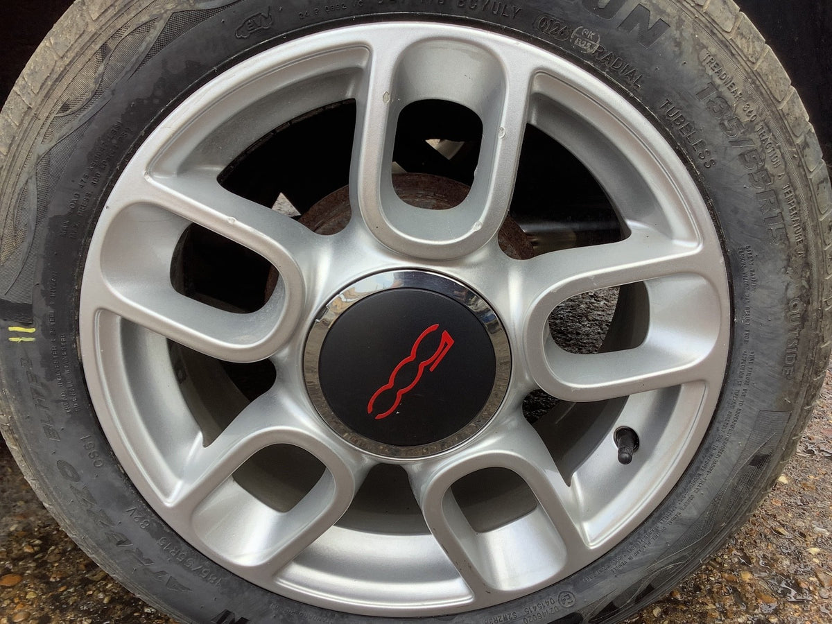 FIAT 500  ALLOY WHEEL 15''  WITH TYRE 185X55X15 2016 20214