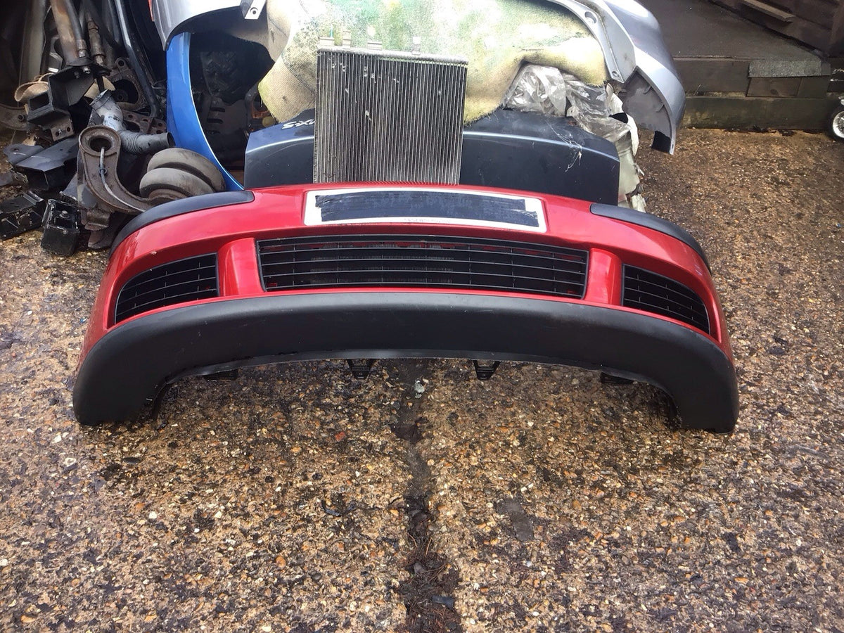 VOLKSWAGEN GOLF MK5 FRONT BUMPER METALLIC RED SPICE LA3W 2004 20082