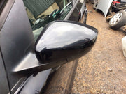 VOLKSWAGEN POLO 6R PASSENGERS SIDE N/S WING MIRROR BLACK PEARL LC9X  2009 20172