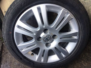 VAUXHALL CORSA C ALLOY WHEEL 15'' TYRE 185X55X15 13226744 2006 20143