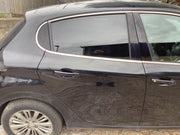 PEUGEOT 208 DRIVERS SIDE REAR DOOR  NOIR PEARL BLACK KTV 5 DOOR MODEL 2012 20180