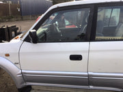 TOYOTA LANDCRUISER COLORADO PASSENGER SIDE N/S FRONT DOOR WHITE 1996 20022