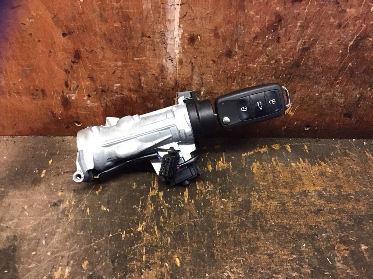 VOLKSWAGEN MK6 IGNITION BARREL LOCK AND KEY 1K0905851B 2008 20130